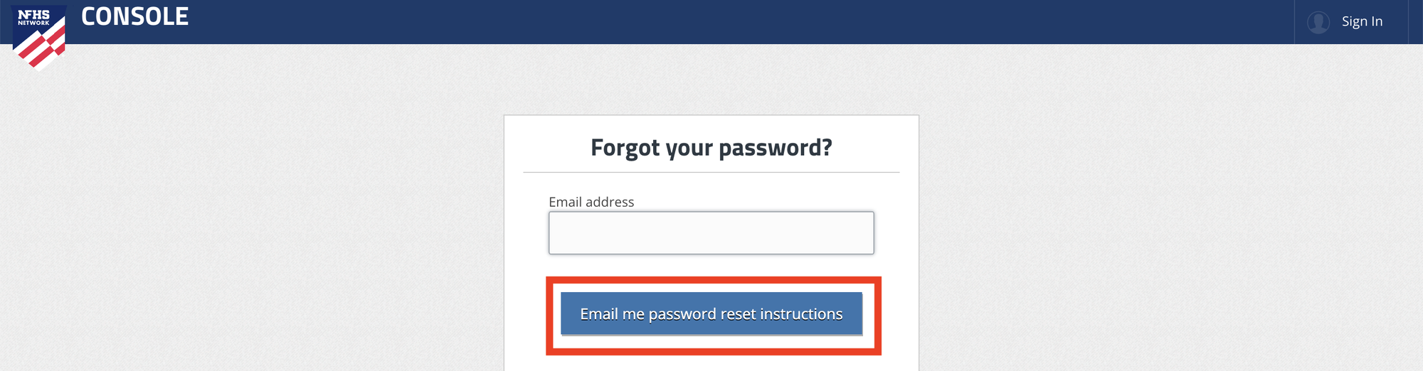How to Reset Your Console Password