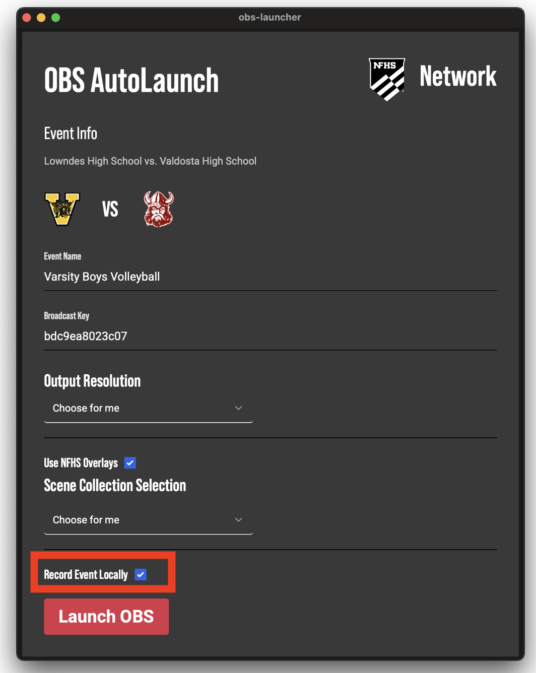 How to Use OBS to Stream to the NFHS Network